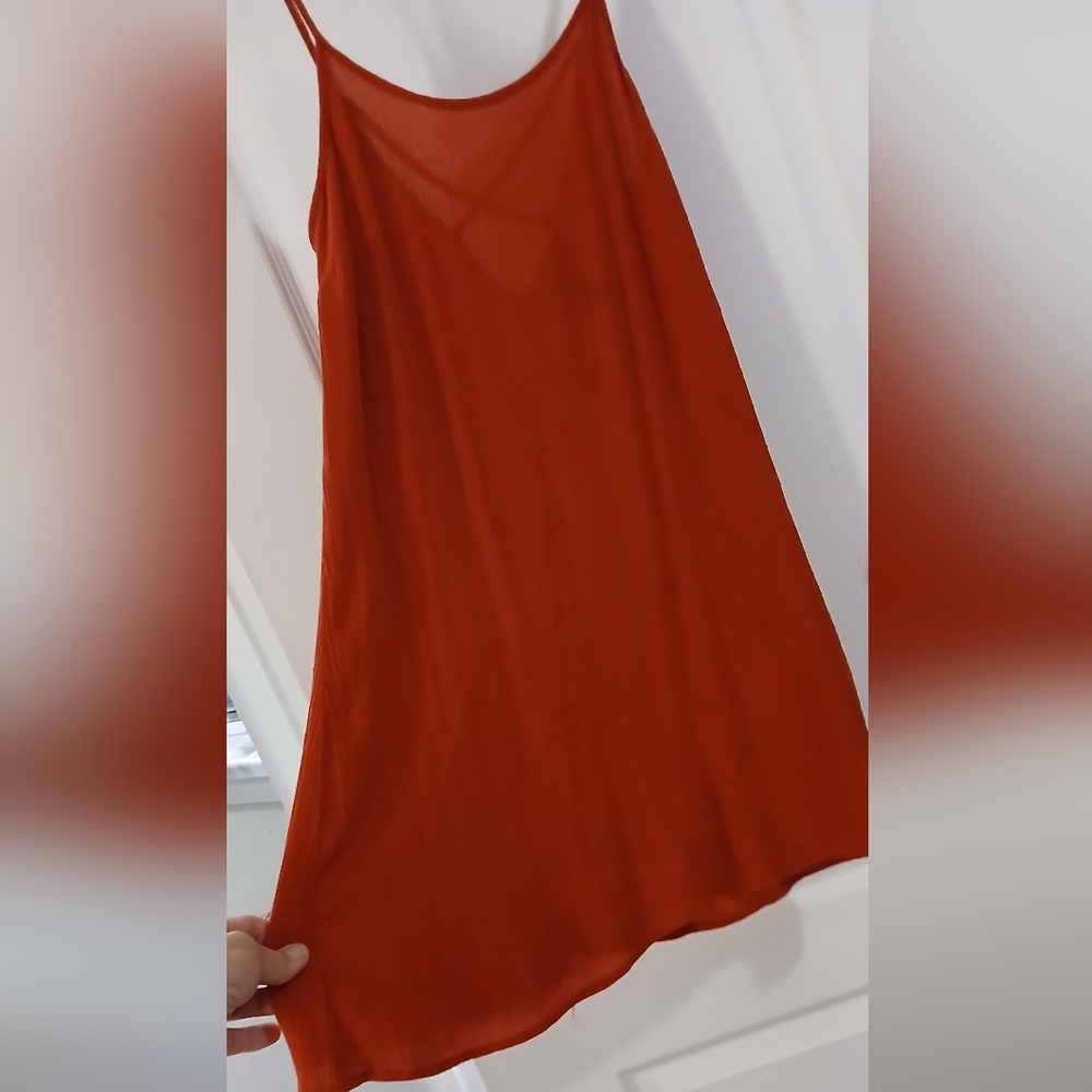 Flowy Mini Sun Dress / Cover Up- S